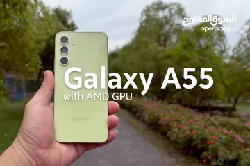  2 جديد نو اكتيف  بافضل سعر  Galaxy A55 5G 256GB لدى سبيد سيل ستور