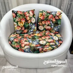  1 Flowery Sofa