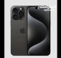  1 ايفون 16 برو ماكس لون اسود