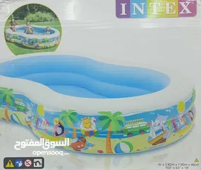  26 احواض سباحة اطفال INTEX