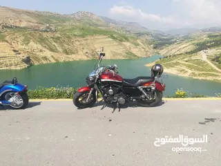  2 harley davidson custom 1200