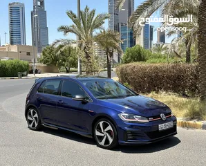  7 VW Golf GTi Oettinger kit موديل 2018 ماشي 122km Full option