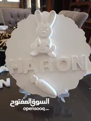  7 تلوين مجسمات جبس للاطفال