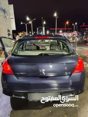  15 بيجو 308 2009 1600cc تيربو حالة ممتازة جداً