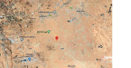  7 العاصمه الموقر شرق مطار الملكة علياء قطعة زراعية مساحتها 6400 م سعر الدونم 7 الاف