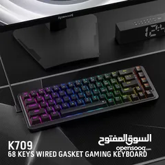  8 Redragon K709 65% Wired Gasket RGB Gaming Keyboard كيبورد