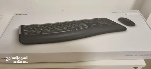  2 Microsoft Wireless Keyboard & Mouse 5050