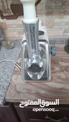  1 مفرمه لحمه شبه جديد استخدام بسيط