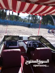  3 قارب سريع للبيع حموله 10 أشخاص برخصة محرك ياماها حصان 150