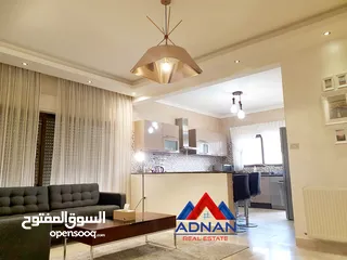  3 عبدون شقة مفروشة بالكامل للإيجار 3 نوم طابق اول