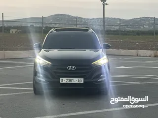  9 هونداي توسان/2015  فل الفل فتحة سقف بانوراما