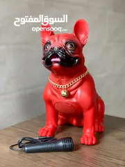  1 Bluetooth speakers (dog)