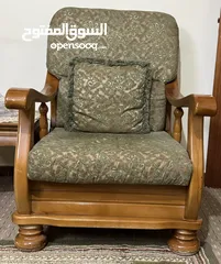  3 طقم كنب موريس بحالة جيدة الى جيدة جدا