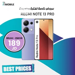  1 Redmi note 13 pro 8ram 256g new