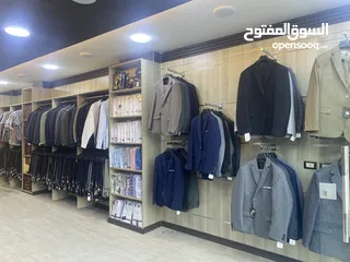 1 محل ملابس رجالي للبيع