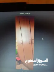  2 خزانة ومكتب و كرسي مكتب و رفوف