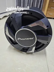  2 Pioneer TS - WX300TA 1300w Subwoofer with amplifer