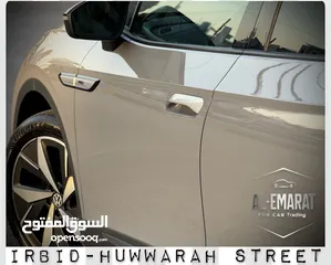  9 فولكسفاجن ID.4 CROZE PRO 2022 بحالة الزيرو جمرك اليووووم اعلى صنف للبيع وبسعر مغررررييي