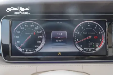  9 Mercedes Benz S63 AMG Kilometers 45Km Model 2016