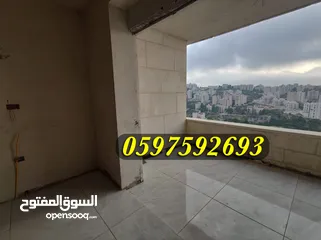  3 شقة لقطة مشطبة للبيع بالتقسيط -رام الله - عين مصباح - قرب جامعة القدس المفتوحة   170 م