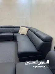  4 كنب غرفة معيشة / مكتب جلد