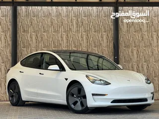  15 Tesla Model 3 Standerd Plus 2021 تيسلا فحص كامل بسعر مغررري جدا