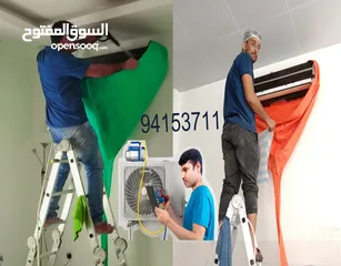  5 تنظيف إصلاح صيانة المكيفات تركيب تصليح غسيل اصلاح مكيفات AC Service Clean A/C Repair, Installation