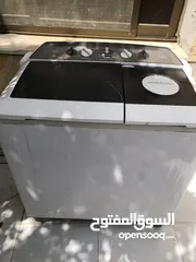  2 غساله حوضين للبيع نوع ال جي