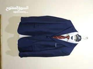  1 بدلتين رجالي تركي نخب وحدة رويال بلو ووحدة على كحلي