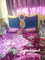  1 غرفه نوم وطقم كنب للبيع