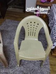  1 2 plastic chairs