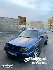  7 جولف قولف  mk3  موديل 1993 اقساط دفعة الف و 140 شهري  السياره في العقبه