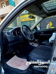  4 سوزوكي جراند فيتارا موديل 2008  لون فضي - دهان جيد جدا غرفة جلد لون أسود  جير اوتوماتيك ماتور 2700 c