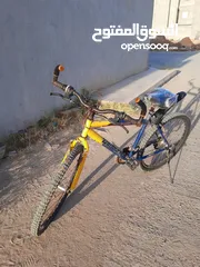  1 دراجة هوائية مقاس 26 ايطالية ربي يبارك  سعر 450 دينار