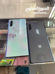  3 اخو الجديد Samsung Not 10 plas رام 24 جيجا 256 بدون كرتونه عربي شرق اوسط هدية كفر وشاحن الاصلي توصيل
