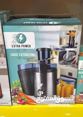  6 عصارة الجزر والبرتقال Extra Power قوة استثنائية (Extra Power): محرك قوي يستخلص أقصى كمية من العصير.