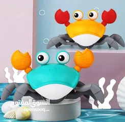  2 #لعبة_السلطعون المتحرك للأطفال  خلي طفلك يستمتع بوقت مليان ضحك وحركة مع السلطعون المرح!