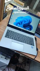  10 كور i5 جيل ثامن hp 840 G6 هارد 256 SSD رام 8 نظافه 100% اخو الجديد