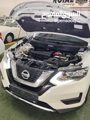  7 Nissan X Trail 2022 - GCC Zero Accidents, Orginal Paint Big Screen - low KM