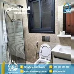  5 شقه مميزه مفروشه للايجار ذات موقع استراتيجي قرب مستشفى المستقبل - شارع نابلس مناسبه لعرسان و عائلات