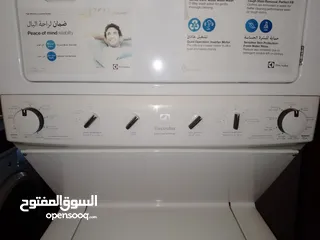  8 ELECTROLUX  Stackable Washer + Dryer