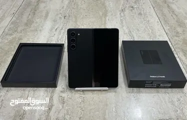  2 Samsung Z Fold 5 5G 512GB + كفر الجهاز الأصلي مع قلم