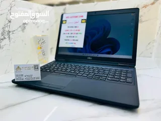  5 بسعر تخفيض DELL LATITUDE E5590 CPU CORI5 الجيل السادس RAM 16 GB DDR4 SSD 256 GB NVME MON 15.6 FHD