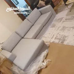  2 كنب شبه جديد   Sofa