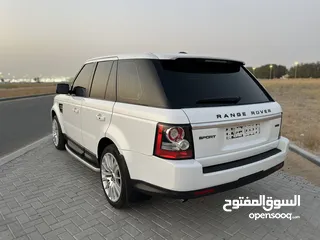  8 Range Rover sport 2013 GCC Excellent condition free accident with out any issues