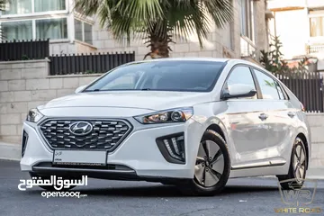  1 Hyundai Ioniq Hybrid 2021  السيارة وارد كوريا و بحالة ممتازة جدا و قطعت مسافة 135,000 كيلو متر
