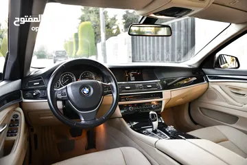  23 BMW 520i Gold Package 2013  بي ام 520i جولد بكج