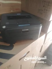  7 طابعه ليزر اسود بحالة الجديد