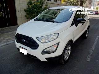  1 Ford Ecosport 1.5 L 2018 White Single User Well Maintained Urgent Sale