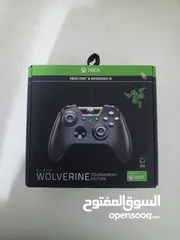  1 RAZER WOLVERINE TOURNAMENT EDITIONمستخدمه نضيفه ترهم عله وندوز 10 و Xbox